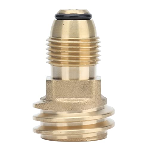 Adaptador de válvula de servicio, tanque de propano, accesorios de latón,...