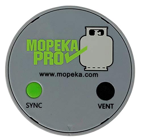 Mopeka Tank Pro Sensor con imanes para Tanques LP de Acero, Gris