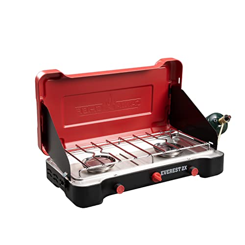 Camp Chef Mountain Series Everest 2X - Estufa de campamento de dos...